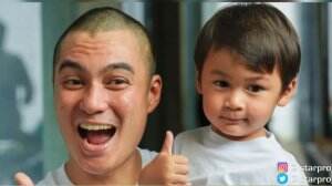 Wow! Baim Wong Perdana Gunduli Kepala