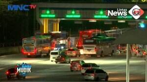 Pantauan Arus Mudik Tol Cikampek Utama