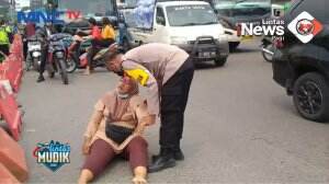 Emak-Emak Protes Penutupan Jalan