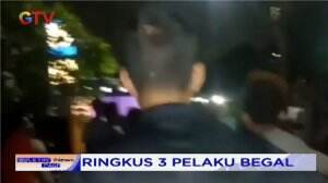 Ringkus 3 Pelaku Begal