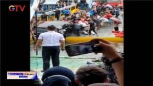Minibus Tercebur Ke Danau Toba, Satu Orang Tewas