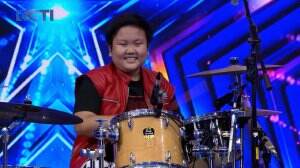 GOLDEN BUZZER !!! Revel Ady Si Drummer Cilik - Indonesia's Got Talent 2022