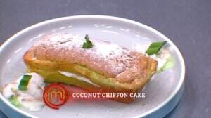 Coconut Chiffon Cake Ala Becca - MasterChef Season 7