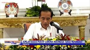 Jokowi Nilai Penanganan COVID-19 di Indonesia Memburuk