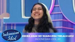 Dikira Anak SD! Suara Risa Terlalu Lucu - Indonesian Idol XII