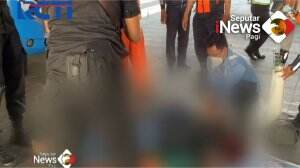 Transjakarta Tabrak Motor Hingga Terluka Parah
