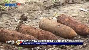 Evakuasi Temuan Mortir dan Peluru Berukuran Besar