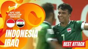 Best Attack Indonesia Vs Iraq