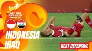 Best Defensive Indonesia Vs Iraq