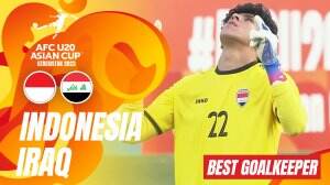 Best Goalkeeper Indonesia Vs Iraq