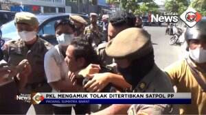 Penertiban PKL Berakhir Ricuh