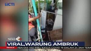 Viral Warung Ambruk