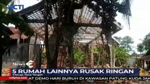 Bahan Petasan Meledak, Rumah Hancur