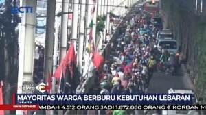 Pasar Tanah Abang Ramai Di Serbu Pengunjung