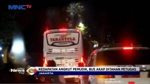 Dishub Mengejar Bus Pengangkut Pemudik