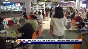 Inspeksi Satpol PP di Mall