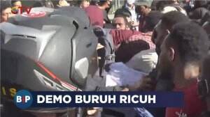 Demo Buruh Ricuh
