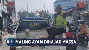Maling Ayam Dihajar Massa