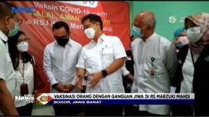 Vaksinasi ODGJ di Kota Bogor