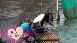 Gaby Tercebur Kedalam Kolam? - HSB Eps. 75