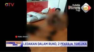 Ledakan Dalam Ruko, 2 Pekerja Terluka