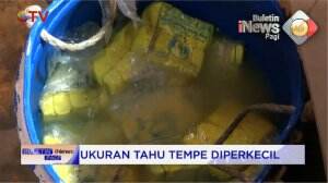 Kedelai Mahal, Tahu Tempe Mengecil