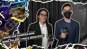 Lemon Gak Nyangka Bisa bawa Pulang 2 Piala Sekaligus!