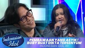 Pembawaan Yang Asyik! Boby Buat Dikta Tersenyum - Indonesian Idol XII