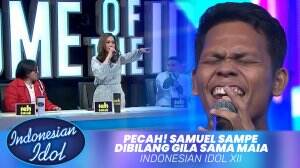 Pecah! Samuel Sampe Dibilang Gila Sama Maia - Indonesian Idol XII