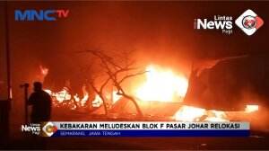 Pasar Johar Semarang Kebakaran