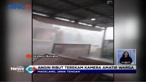 Viral Angin Ribut Terekam Kamera Amatir Warga di Magelang