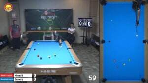 Minimatch POBSI Cup Pelajar Mahasiswa 2023 Hanafi Vs Dandy