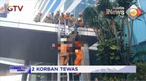 Gedung Cyber Terbakar