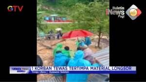Pelajar Tewas Tertimbun Longsor
