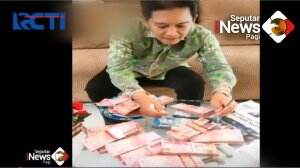 Dirut Perumda Pasar Niaga Pamer Uang