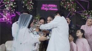 Prosesi Cukur Rambut Baby Ameena