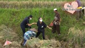 Serunya Miss Prilly Dan Miss Nathania Panen Padi - HSB Eps. 153
