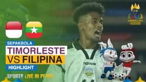 Highlight Sea Games Cambodia 2023 Timor Leste Vs Filipina