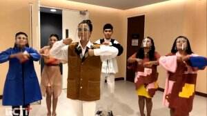 Seru Abis! Main Games Dan Goyang Viral Bareng Peserta Rising Star Indonesia Dangdut