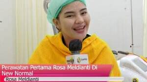Perawatan Pertama Rosa Meldianti Di New Normal