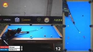 Highlight POBSI Cup Pelajar Mahasiswa 2023 Arman Vs M. Bewi