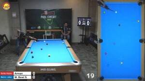 Highlight POBSI Cup Pelajar Mahasiswa 2023 Arman Vs M. Bewi. S
