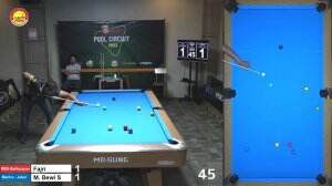 Highlight POBSI Cup Pelajar Mahasiswa 2023 Fajri Vs M. Bewi