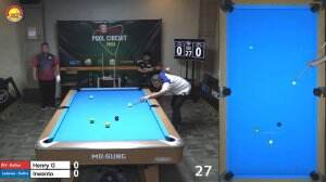 Highlight POBSI Cup Pelajar Mahasiswa 2023 Henry G Vs Irwanto