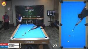 Minimatch POBSI Cup Pelajar Mahasiswa 2023 Henry G Vs Irwanto