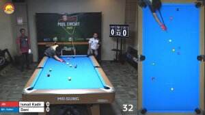Highlight POBSI Cup Pelajar Mahasiswa 2023 Ismail Kadir Vs Dani