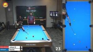 Minimatch POBSI Cup Pelajar Mahasiswa 2023 Johan D Vs Nando
