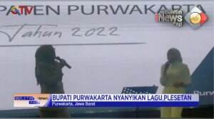 Bupati Purwakarta Nyanyikan Lagu Plesetan