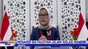 Menaker Ida Fauziyah Terpapar Corona Dan Jalani Isolasi Mandiri