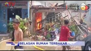 Belasan Rumah Terbakar